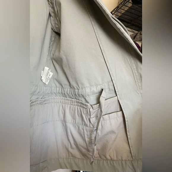 NWT Puma Limestone Gray Cotton Twill Jacket Size Small - Picture 6 of 10